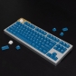 WoB KATAKANA GMK 104+32 Full PBT Dye Sublimation Keycaps for Cherry MX Mechanical Gaming Keyboard 64 87 96